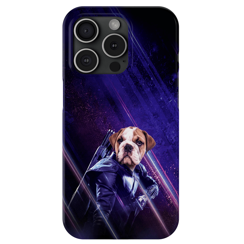 &#39;Hawkeye Doggo&#39; Personalized Phone Case