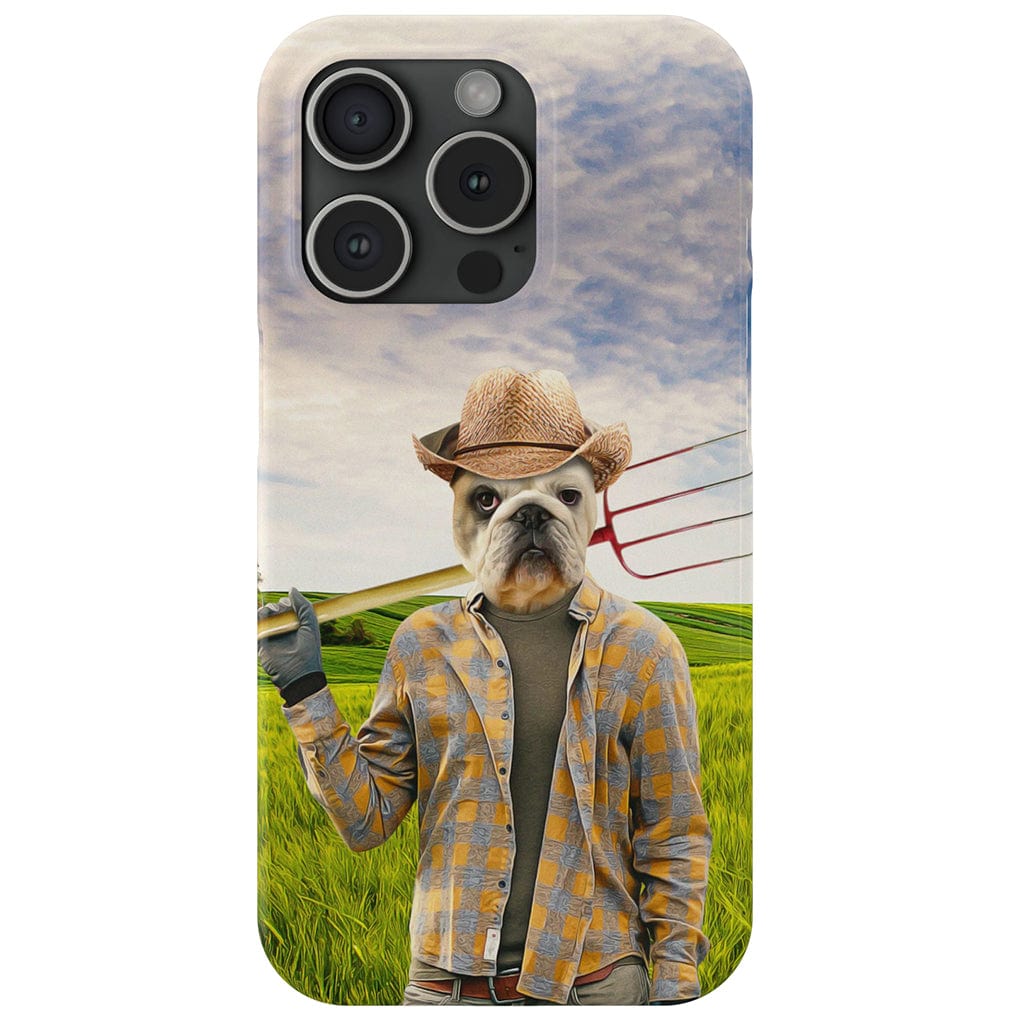 &#39;The Farmer&#39; Personalized Phone Case