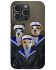 'The Sailors' Personalized 3 Pet Phone Case