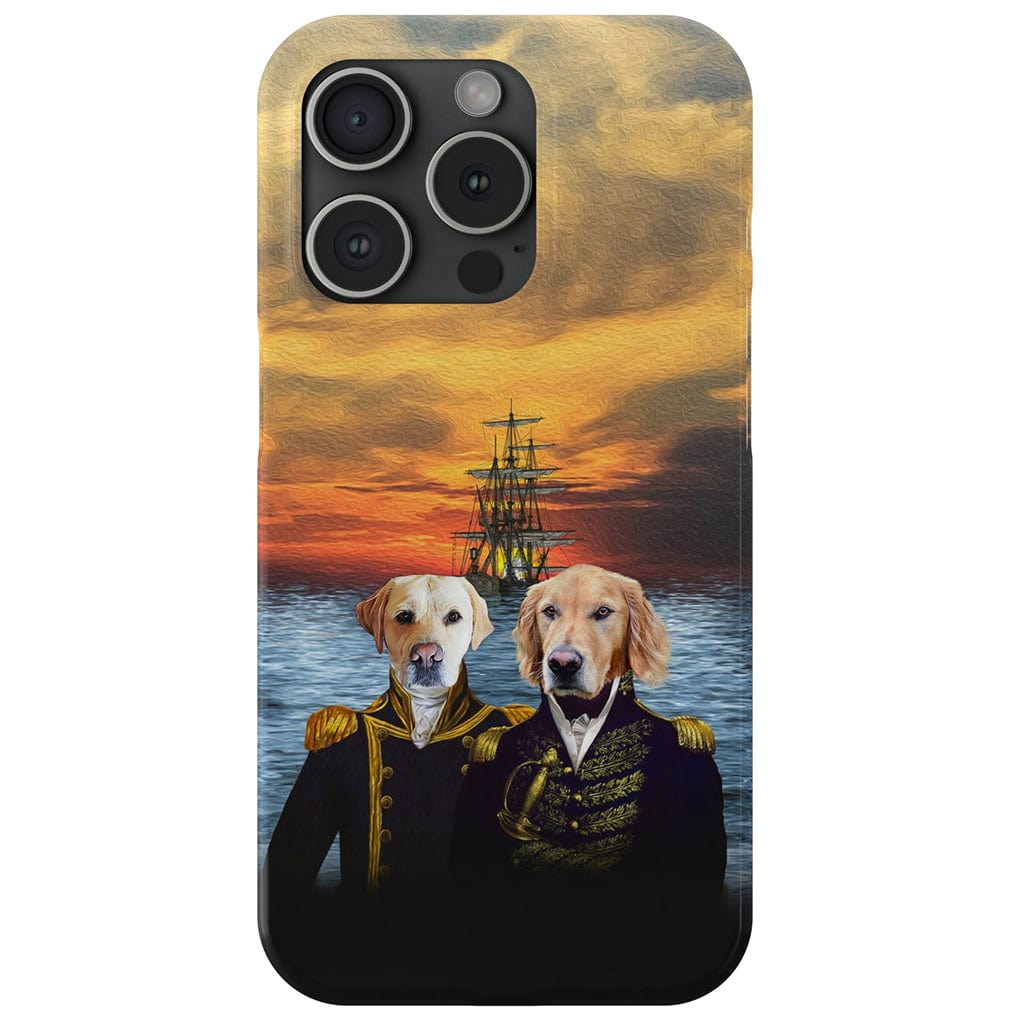 &#39;The Explorers&#39; Personalized 2 Pet Phone Case