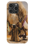 'Yodogg & Jedi-Doggo' Personalized 2 Pet Phone Case