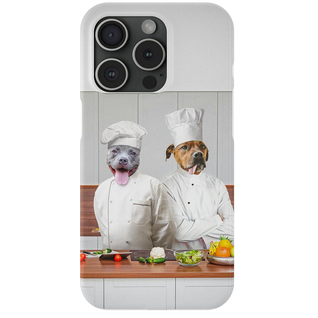 &#39;The Chefs&#39; Personalized 2 Pet Phone Case