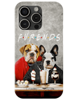 'Furends' Funda personalizada para teléfono con 2 mascotas