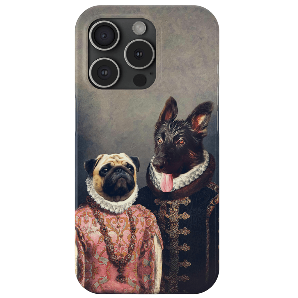 &#39;Duke and Archduchess&#39; Personalized 2 Pet Phone Case