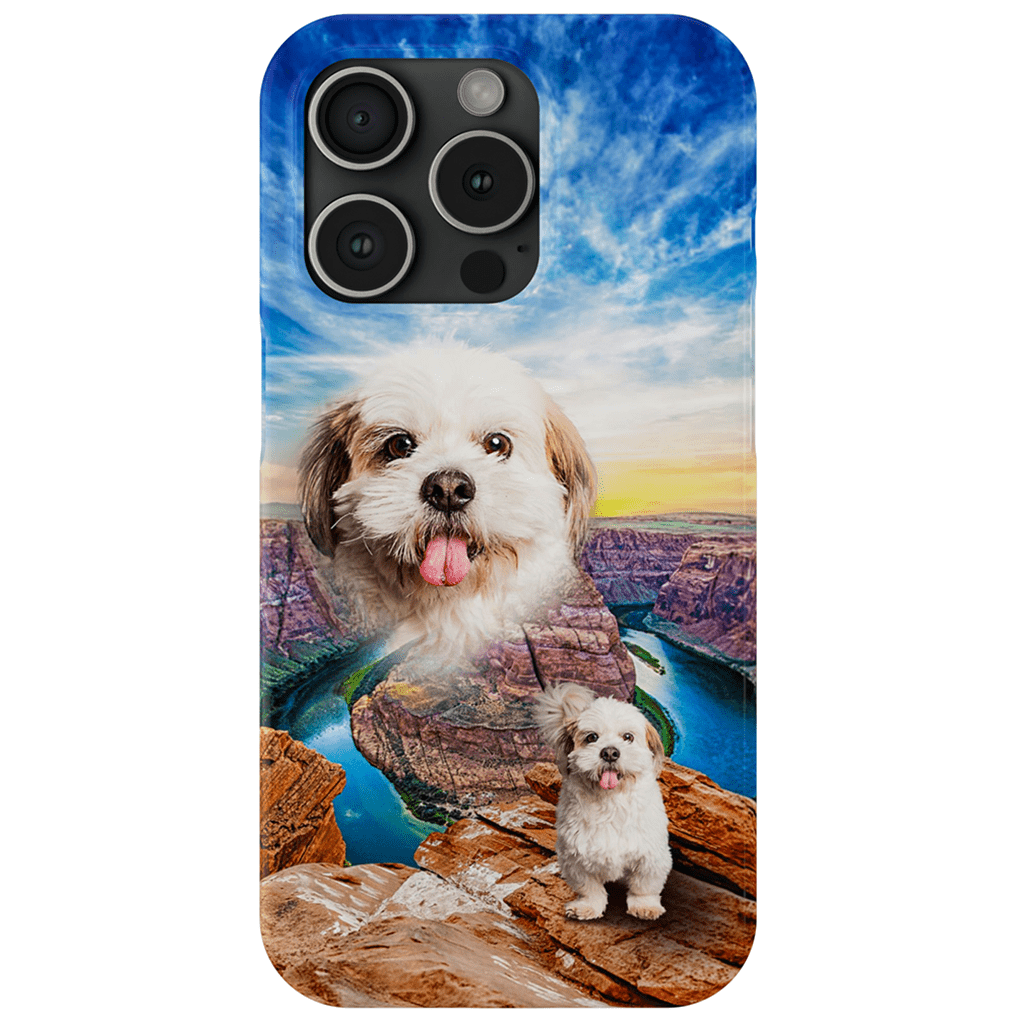 &#39;Majestic Canyon&#39; Personalized Pet Phone Cases