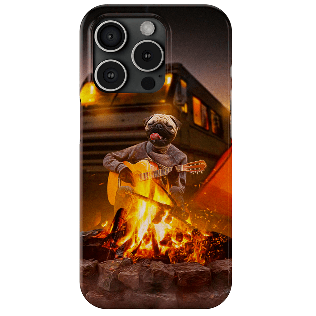 &#39;The Camper&#39; Personalized Phone Case