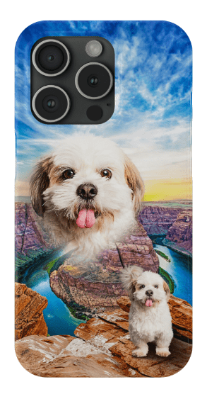 Fundas para móviles personalizadas para mascotas &#39;Majestic Canyon&#39;