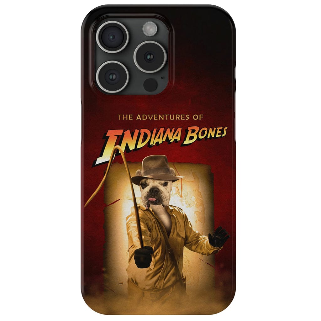 &#39;The Indiana Bones&#39; Personalized Phone Case