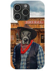 'The Cowboy' Personalized Phone Case