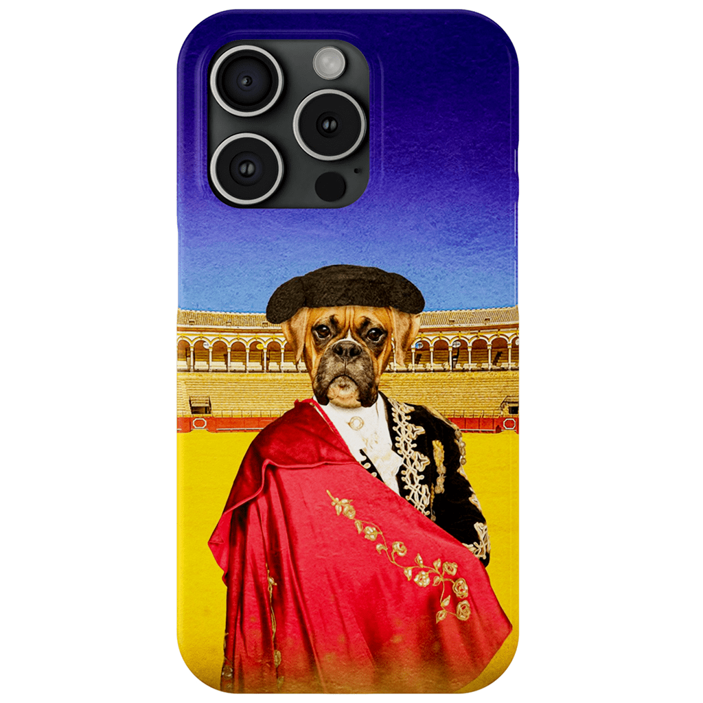 &#39;The Bull Fighter&#39; Personalized Phone Case