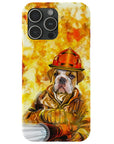 'The Firefighter' Personalized Phone Case