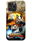 'Street Doggos' Funda personalizada para teléfono con 3 mascotas