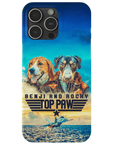 'Top Paw' Personalized 2 Pet Phone Case