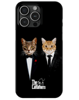 'The Catfathers' Personalized 2 Pet Phone Case