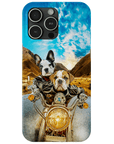 'Harley Wooferson' Personalized 2 Pets Phone Case