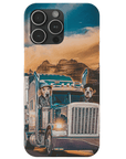 Funda personalizada para teléfono con 2 mascotas 'The Truckers'