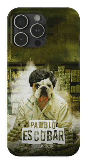 &#39;Pawblo Escobar&#39; Personalized Phone Case