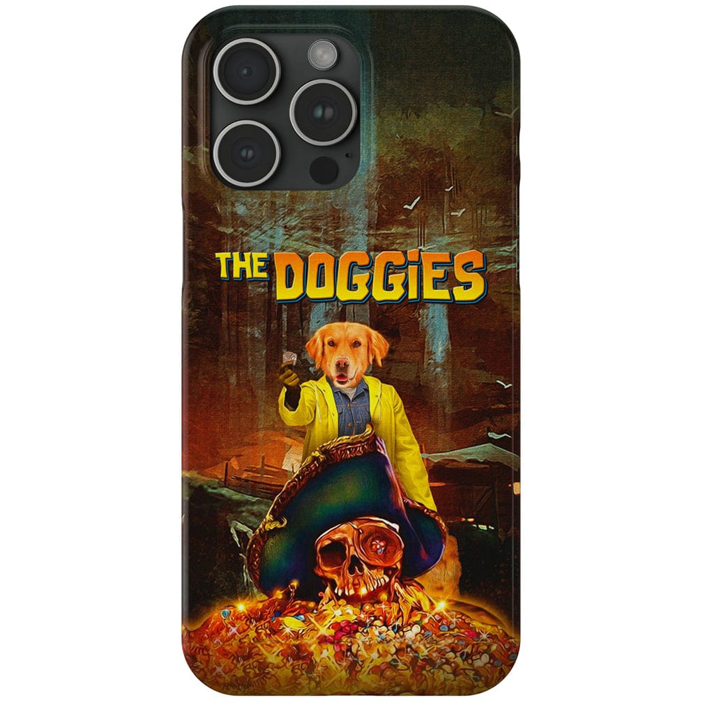 &#39;The Doggies&#39; Personalized 2 Pet Phone Case