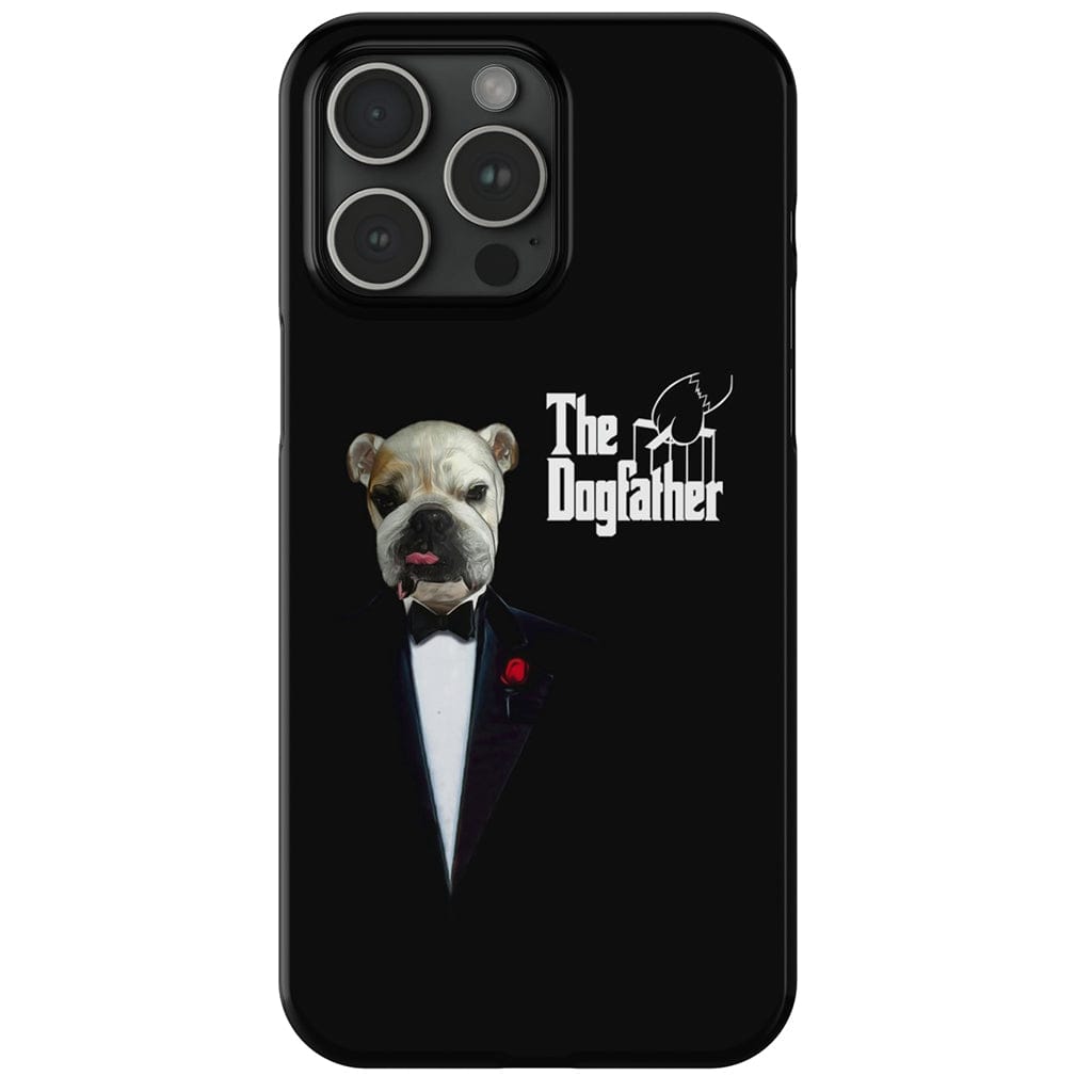 &#39;The Dogfather&#39; Personalized Phone Case