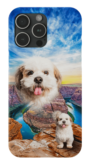 &#39;Majestic Canyon&#39; Personalized Pet Phone Cases