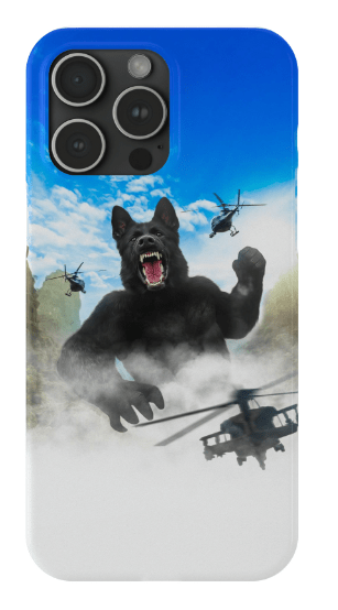 &#39;Kong-Dogg&#39; Personalized Phone Case