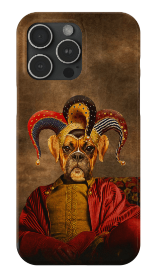 &#39;Jester Doggo&#39; Personalized Phone Case