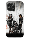 'Kiss Doggos' Personalized 3 Pet Phone Case