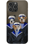 'The Sailors' Personalized 3 Pet Phone Case