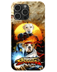 'Street Doggos' Personalized 2 Pet Phone Case