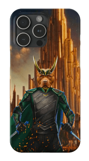 &#39;Loki Doggo&#39; Personalized Phone Case