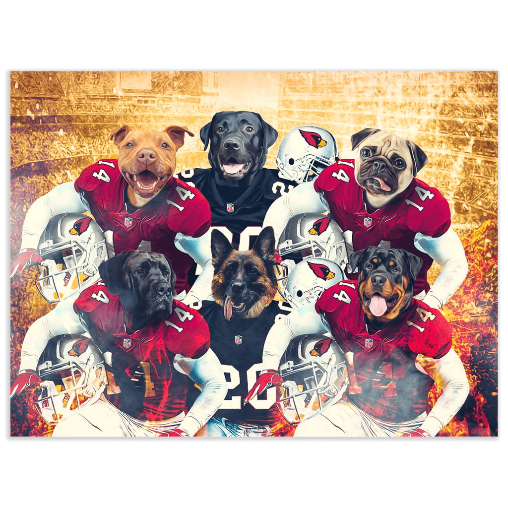 Póster personalizado para 6 mascotas &quot;Arizona Doggos&quot;