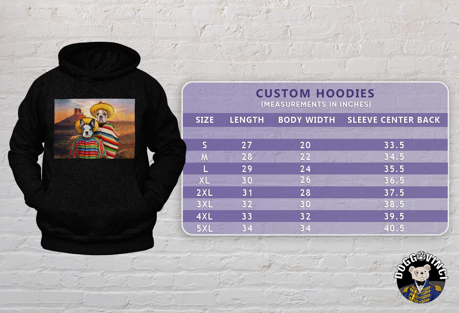 Sudadera con capucha personalizada para 2 mascotas &#39;2 Amigos&#39;