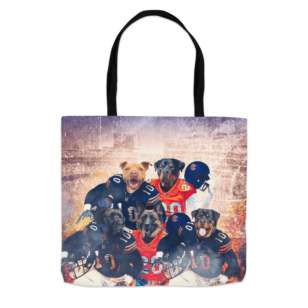 Bolsa de mano personalizada para 5 mascotas &#39;Chicago Doggos&#39;