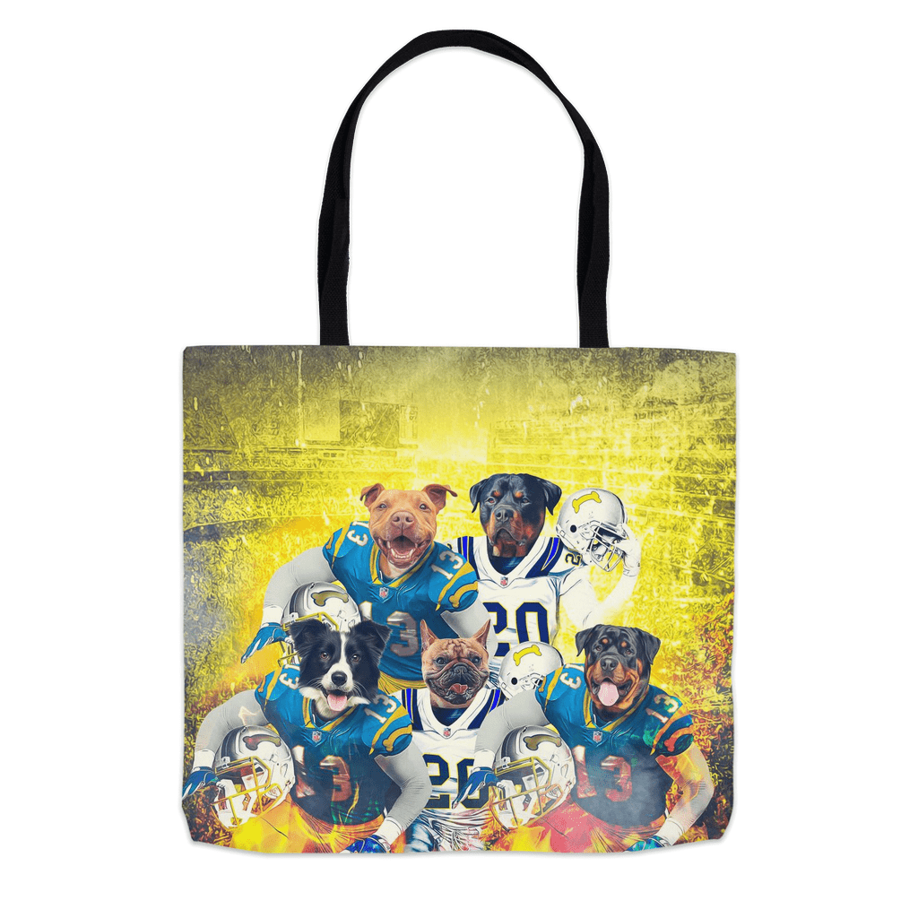 Bolsa de mano personalizada para 5 mascotas &#39;San Diego Doggos&#39;