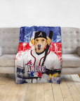 'Atlanta Dogs' Personalized Pet Blanket