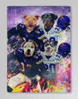 'Minnesota Doggos' Personalized 4 Pet Blanket