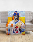 'New York Mets Doggos' Personalized Pet Blanket