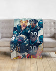 'Philadelphia Doggos' Personalized 4 Pet Blanket