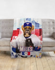 'Texpaws Rangers' Personalized Pet Blanket