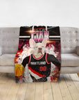 'Pawtland Trail Blazers' Personalized Pet Blanket