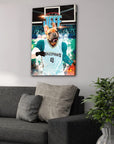 'Memphis Grizzpaws' Personalized Pet Canvas