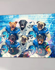 'Detroit Doggos' Personalized 6 Pet Canvas