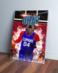 'LA Clippaws' Personalized Pet Canvas