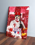 'Philadelphia Pawllies' Personalized Pet Canvas