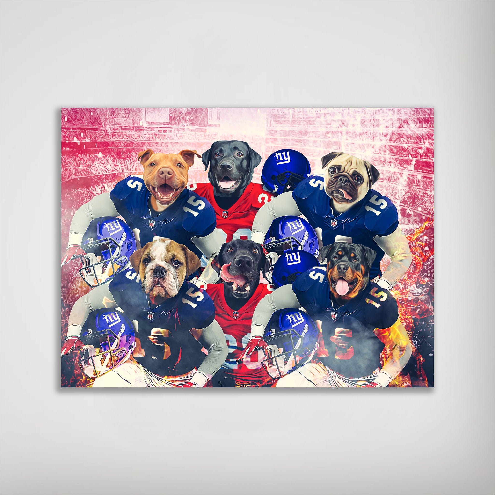 Póster personalizado de 6 mascotas &#39;New York Doggos&#39;