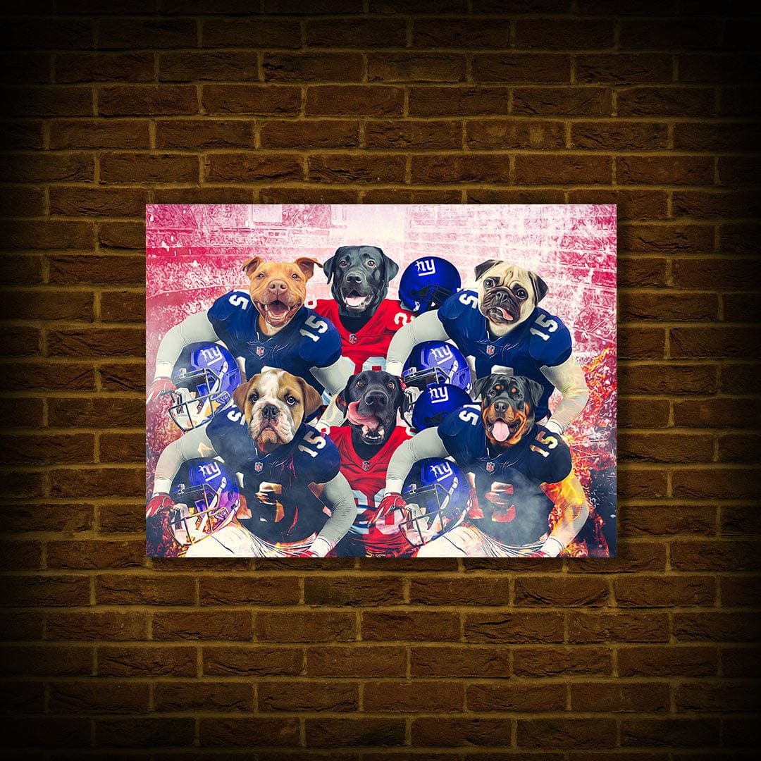 Póster personalizado de 6 mascotas &#39;New York Doggos&#39;