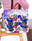 Bolsa de mano personalizada para 6 mascotas 'Buffalo Doggos'