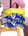 'Los Angeles Doggos' Personalized 6 Pet Tote Bag