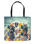 Bolsa de mano personalizada para 6 mascotas 'Green Bay Doggos'