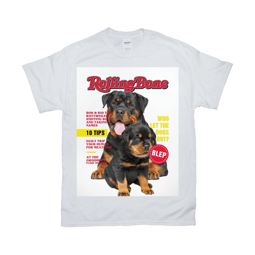 Camiseta personalizada con 2 mascotas &#39;Rollingbone&#39;